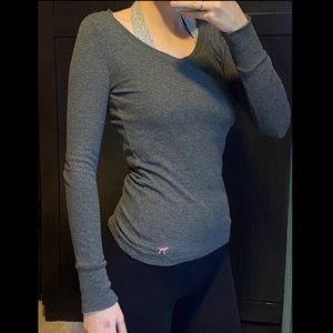VS pink long sleeve shirt